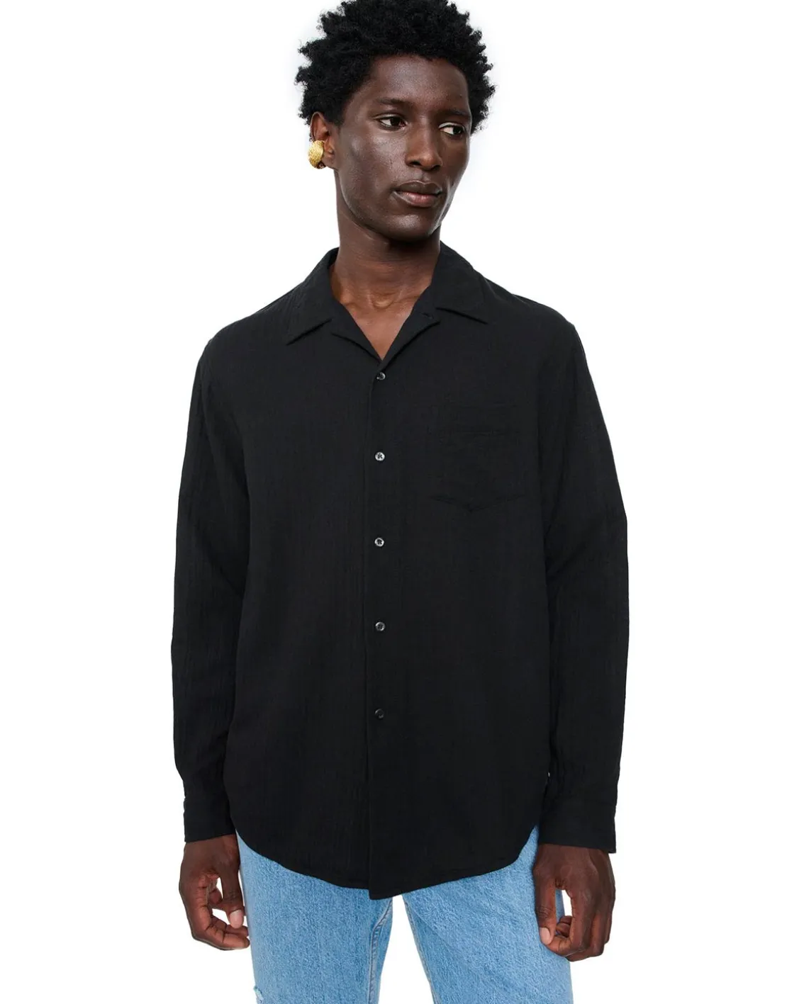 Séfr Leo Shirt Light Black