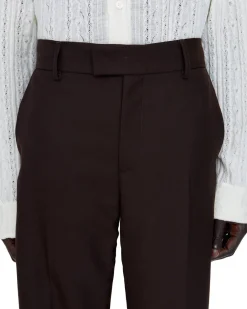 Séfr Mike Suit Trouser Sludge Wool