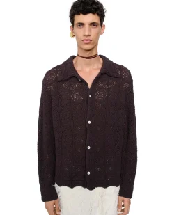 Séfr Myles Overshirt Heavy Roast Knit