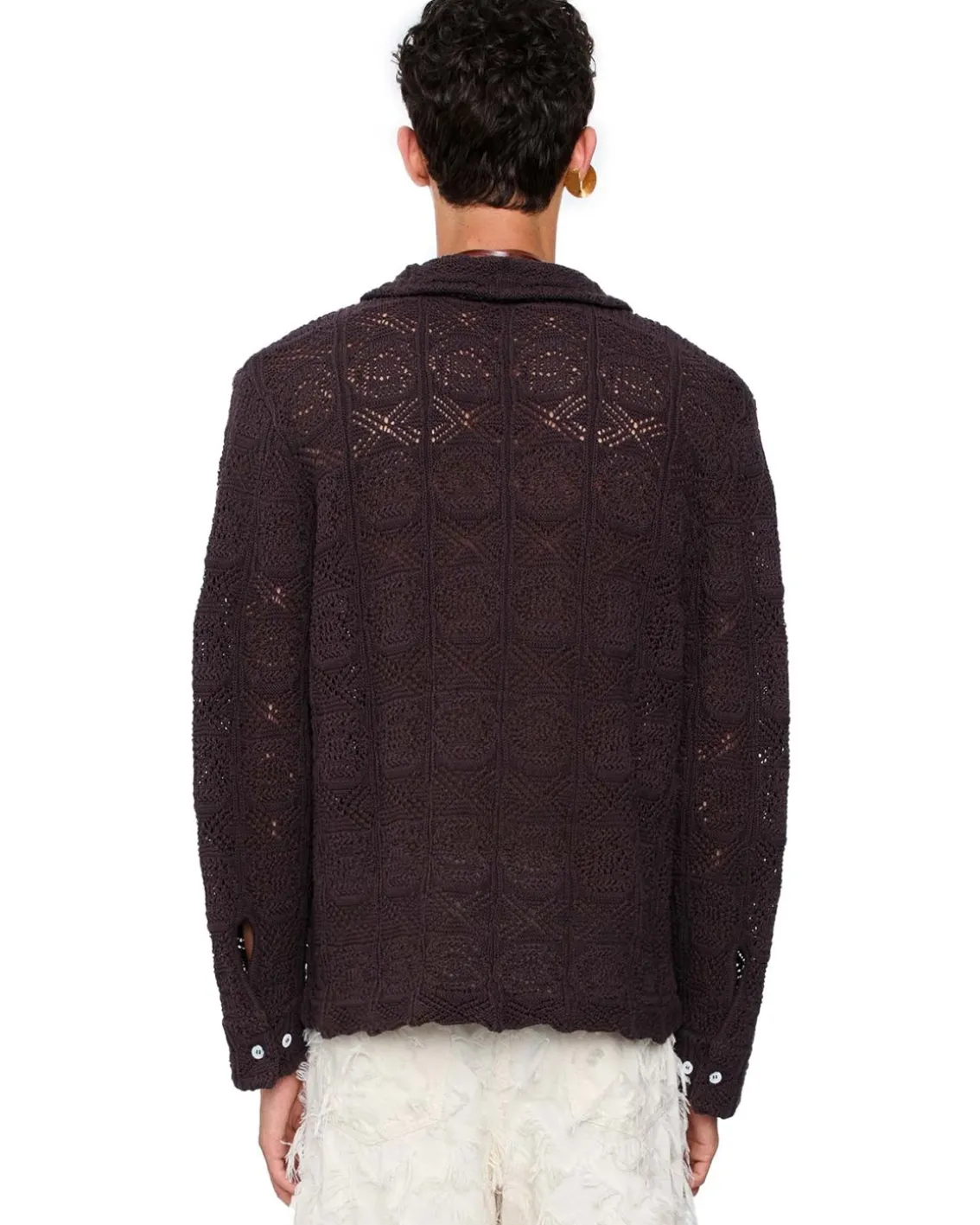Séfr Myles Overshirt Heavy Roast Knit