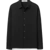 Séfr Sense Shirt Black Crepe