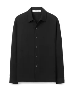 Séfr Sense Shirt Black Crepe