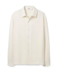 Séfr Sense Shirt Off White Crepe