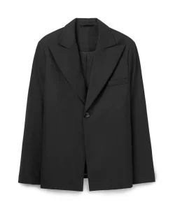 Séfr Seydou Blazer Black Wool