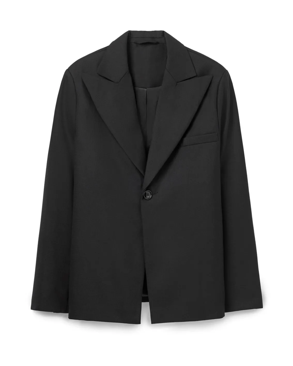 Séfr Seydou Blazer Black Wool