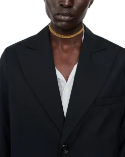 Séfr Seydou Blazer Black Wool