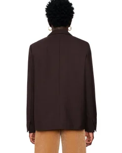 Séfr Seydou Blazer Sludge Wool
