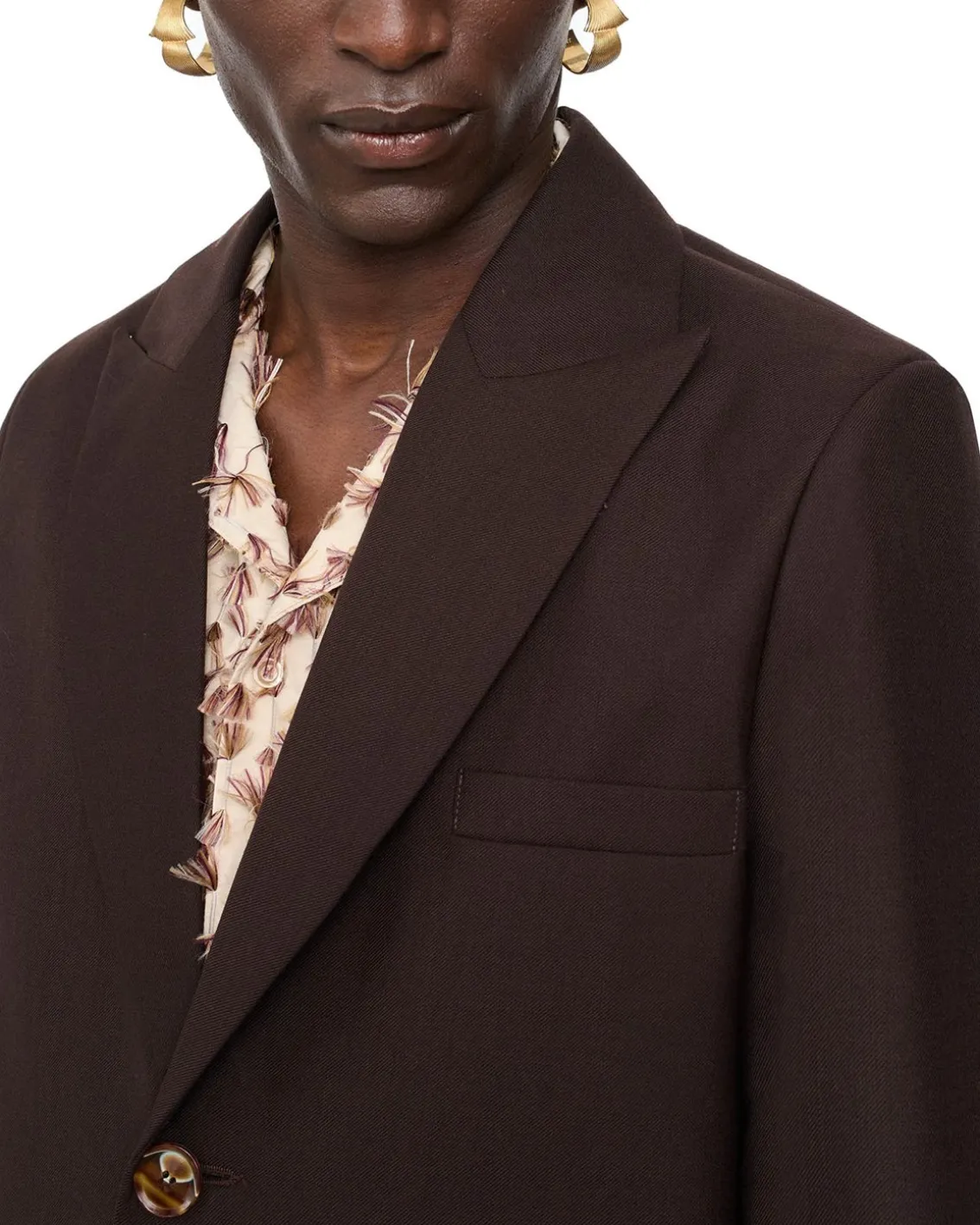Séfr Seydou Blazer Sludge Wool