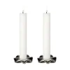 Signe Candle Holder 2-Pack Silver