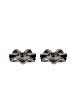 Signe Candle Holder 2-Pack Silver