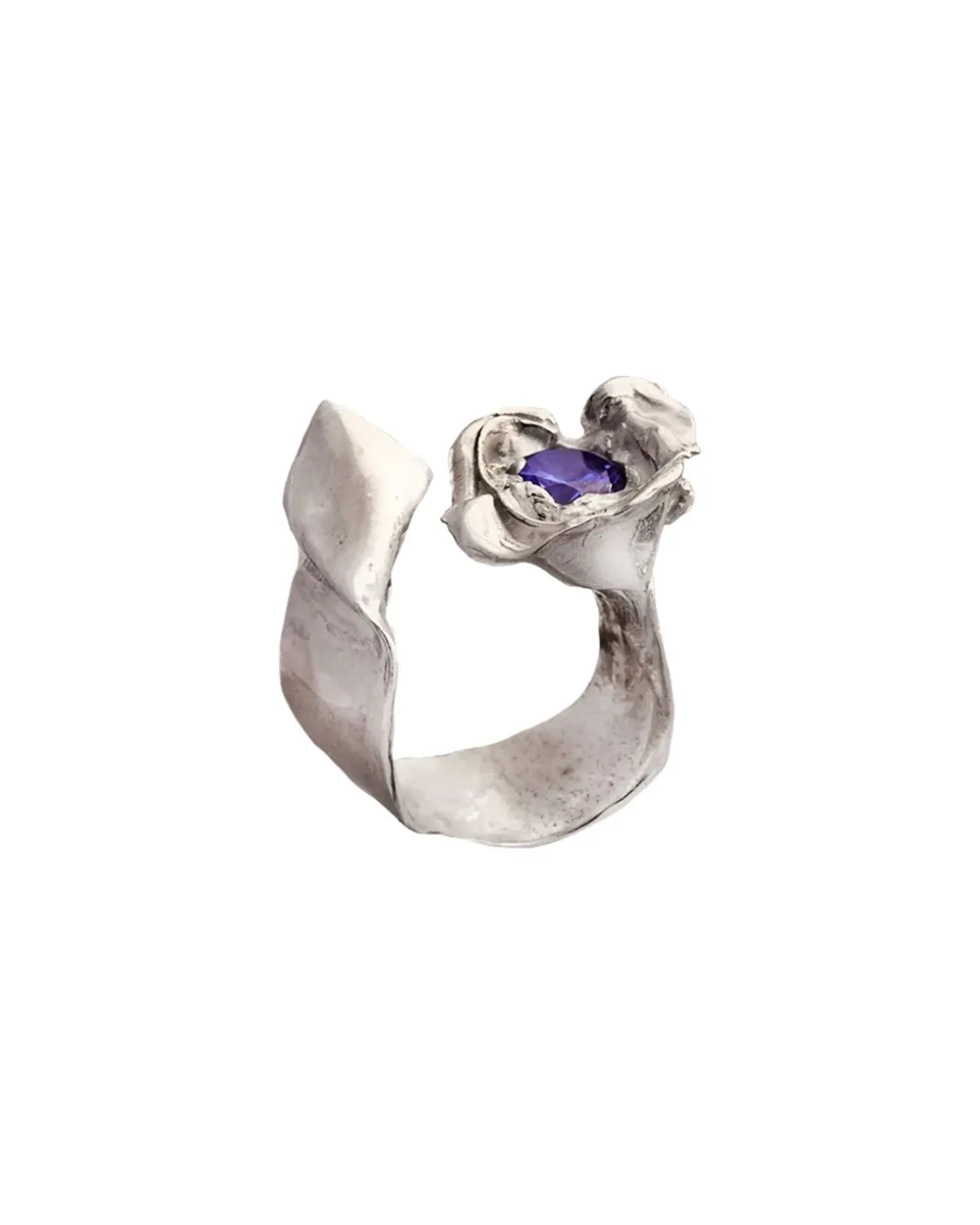 Simuero Cobra Ring Silver