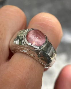 Simuero Fruto Ring Cherry Silver