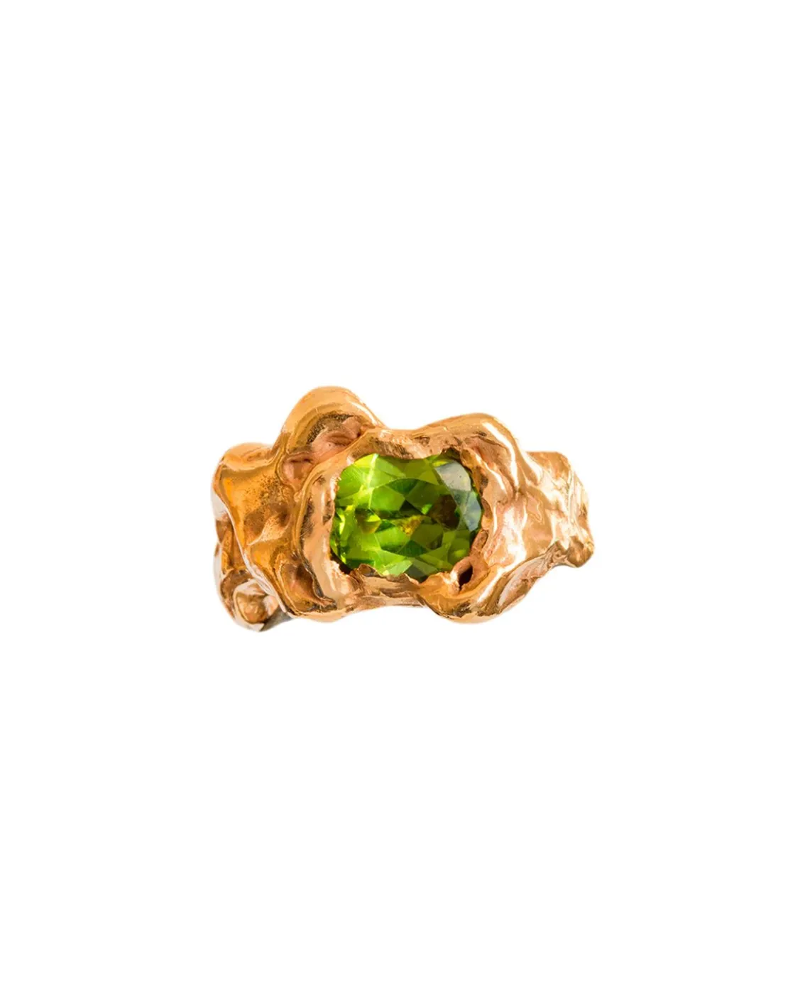 Simuero Ola Ring Green Gold