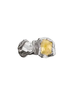 Simuero Vera Ring Yellow Silver