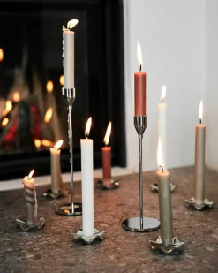 Siri Candle Holder S Silver