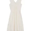 Skall Studio Camellia Dress Light Cream