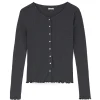 Skall Studio Edie Cardigan Dark Grey Melange
