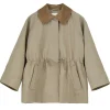 Skall Studio Gaby Parka Jacket Stone Moss