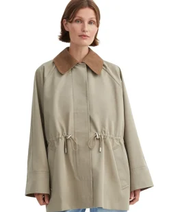Skall Studio Gaby Parka Jacket Stone Moss