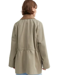 Skall Studio Gaby Parka Jacket Stone Moss