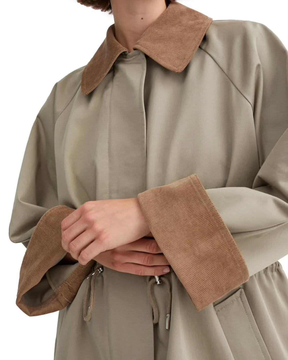 Skall Studio Gaby Parka Jacket Stone Moss