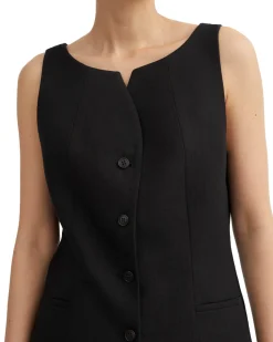 Skall Studio Toni Waistcoat Black