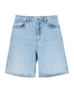 Skall Studio Wilson Shorts Worn Light Blue
