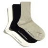 SOCKSSS Lagom Socks 3-Pack Grey/Black/White
