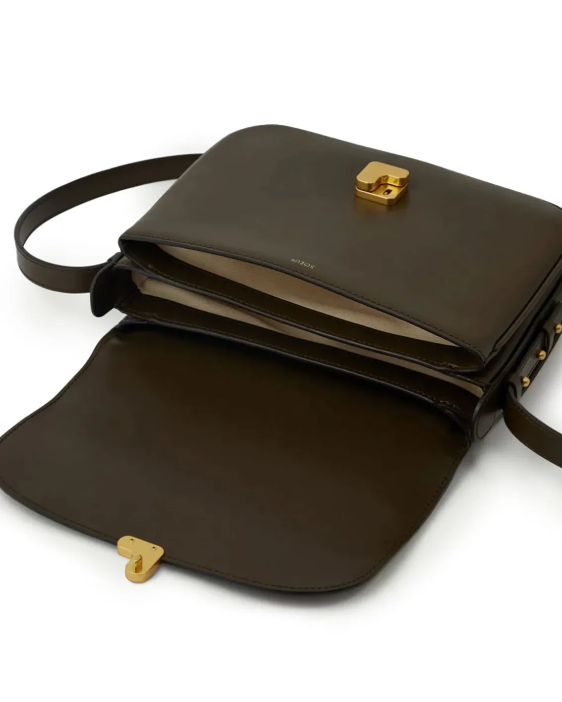 Soeur Bellissima Maxi Bag Taupe Brown