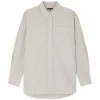 Soeur Carlotta Shirt Light Grey/Ecru
