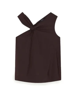 Soeur Enora Top Dark Brown