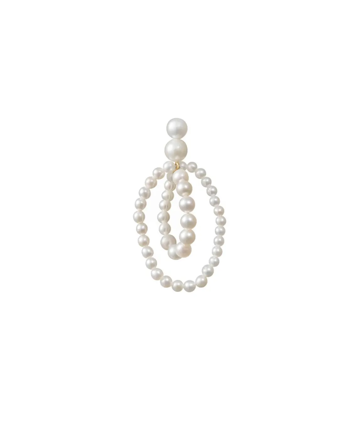 Sophie Bille Brahe Petite Wrapped Earring Gold