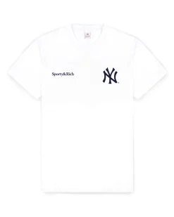 Sporty & Rich Champions T-Shirt White