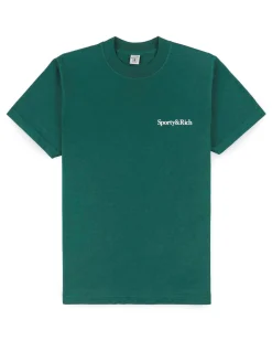 Sporty & Rich Health Is Wealth T-Shirt Alpine
