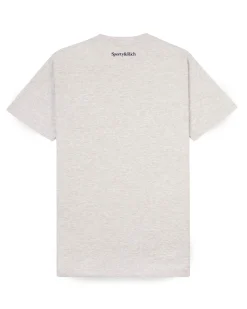 Sporty & Rich League T-Shirt Heather Gray