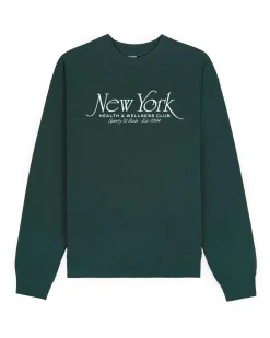 Sporty & Rich Ny 94 Crewneck Forest