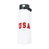 Sporty & Rich Usa Bottle White