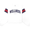 Sporty & Rich Wellness Ivy Rugby Crewneck White