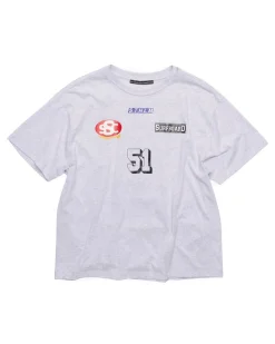 Stockholm Surfboard Club Box T-Shirt Sponsor Grey Melange