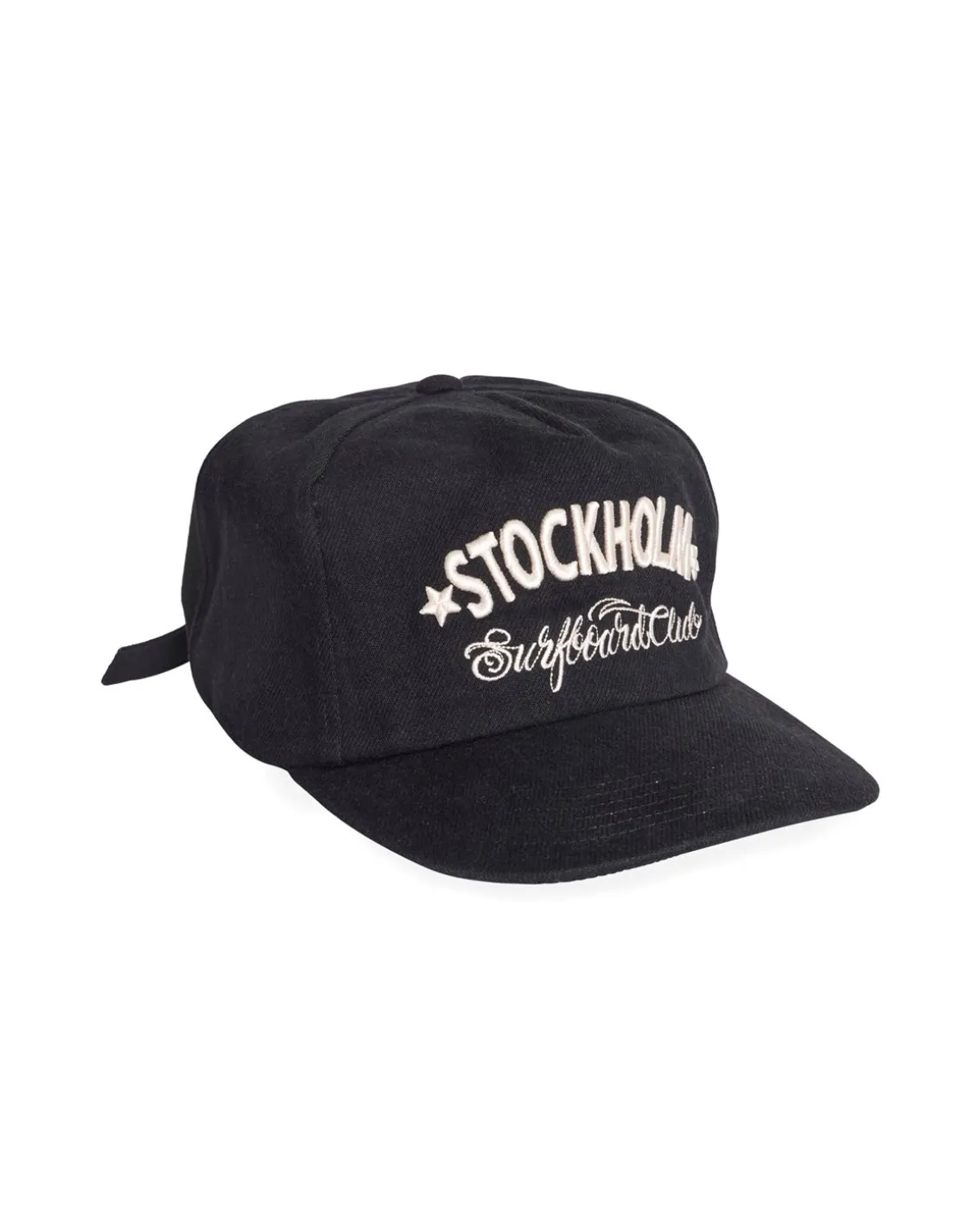 Stockholm Surfboard Club Parker Cap Black