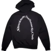 Stockholm Surfboard Club Bjorn Logo Hoodie Black