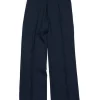 Stockholm Surfboard Club Sune Tailored Bootcut Trousers Navy