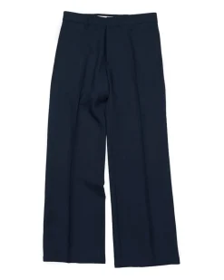 Stockholm Surfboard Club Sune Tailored Bootcut Trousers Navy