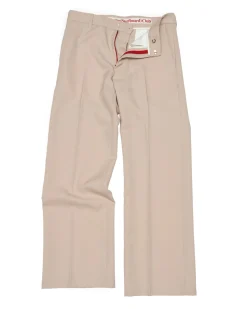 Stockholm Surfboard Club Sune Tailored Bootcut Trousers Beige