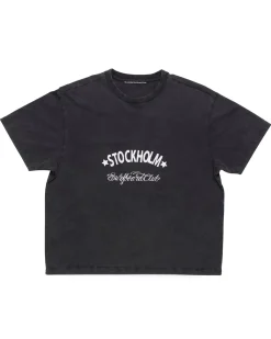Stockholm Surfboard Club Box Tee Sign Black