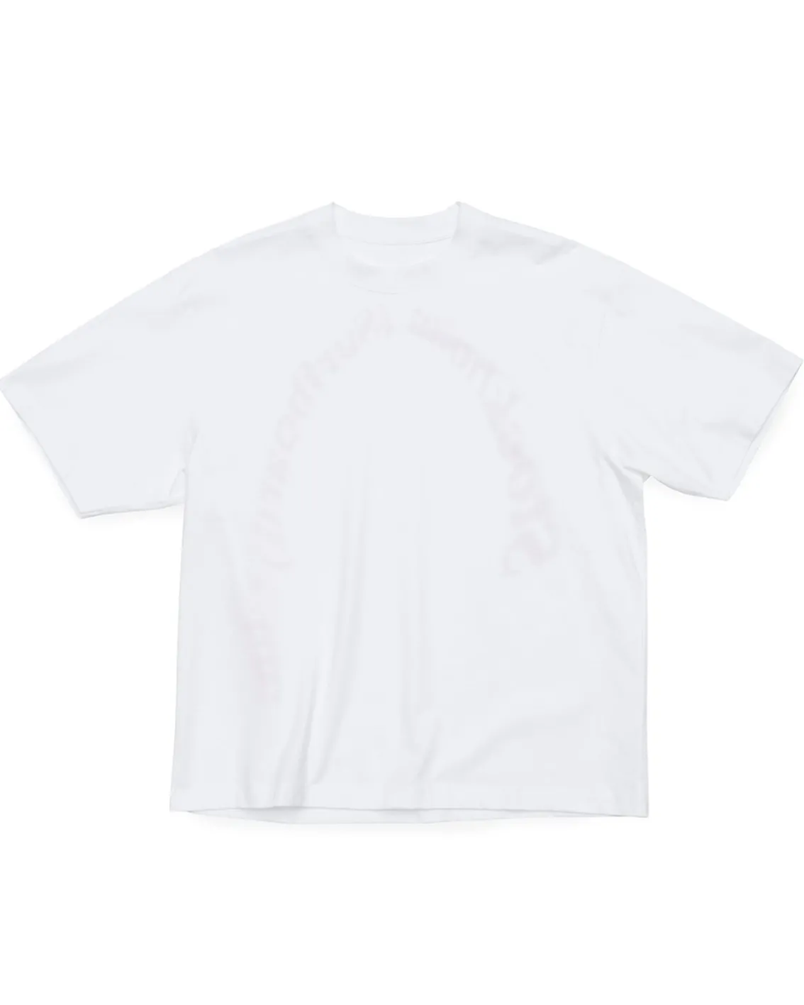 Stockholm Surfboard Club Regular Back Logo T-Shirt White/Red
