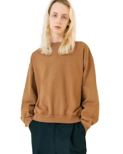 Stockholm Surfboard Club Regular Back Logo Sweater Brown