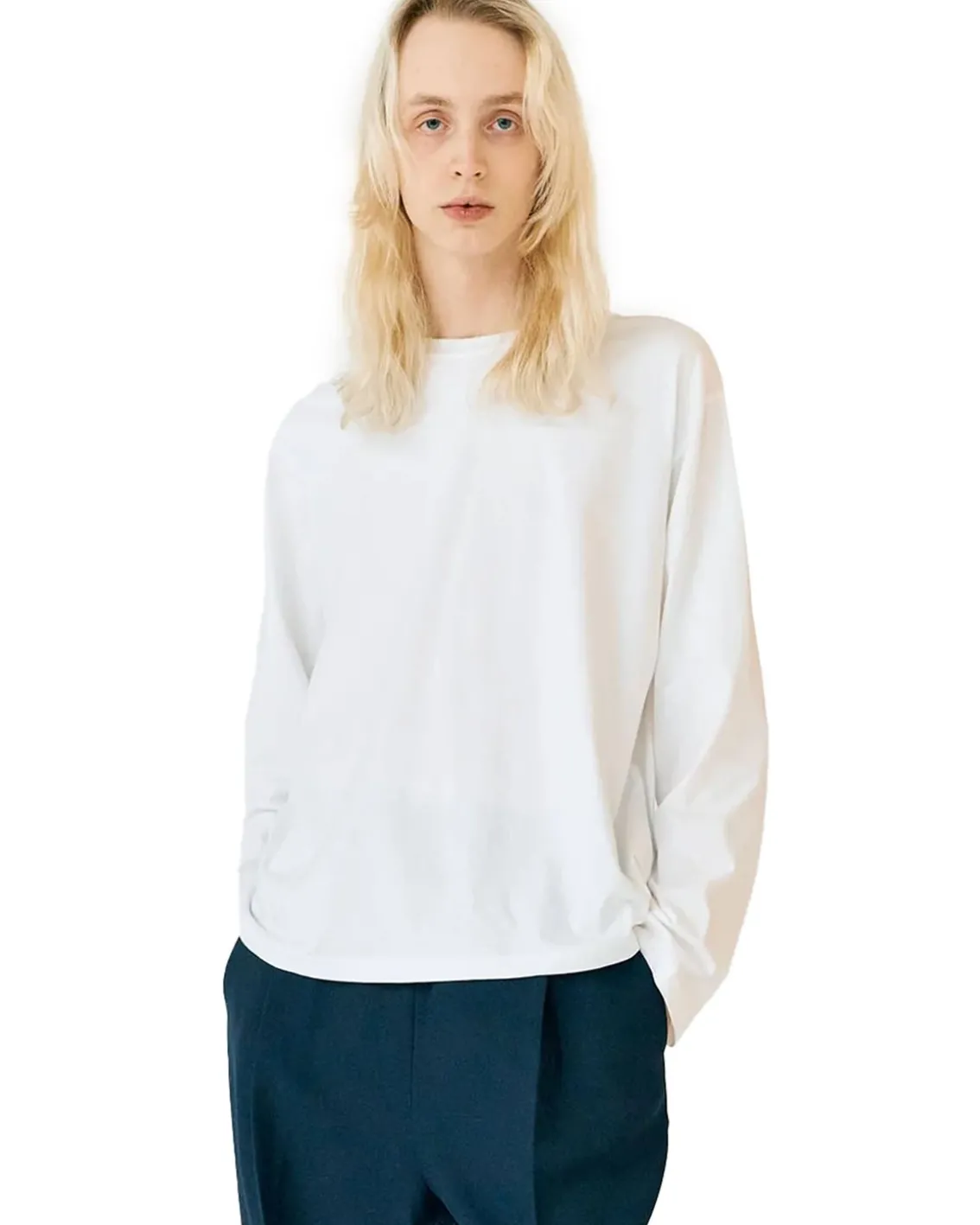 Stockholm Surfboard Club Greg Back Logo Long Sleeve White