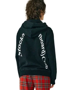 Stockholm Surfboard Club Bjorn Logo Hoodie Black