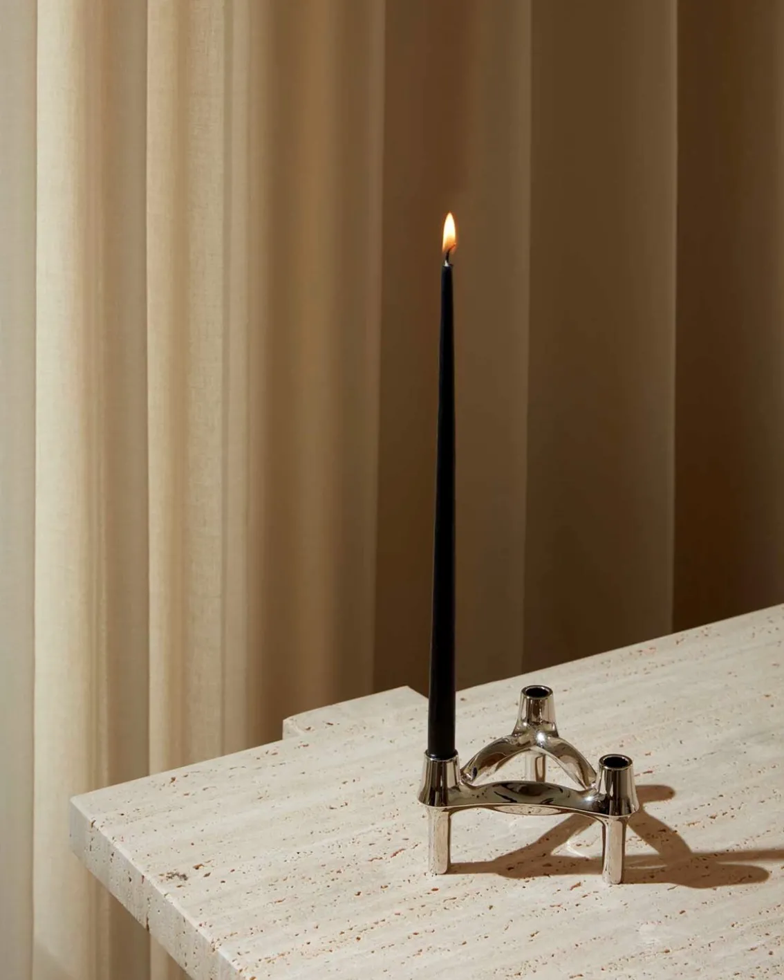 STOFF BMF Candle Holder Chrome
